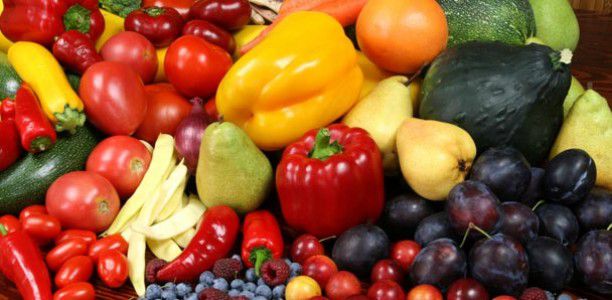 Seasonal fruits and vegetables