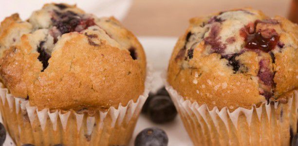Blueberry muffins