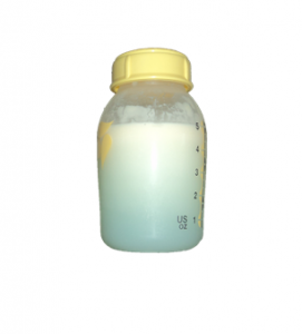 Bottle 271x300 Breastfeeding problems:  Lisas experience with expressing milk for her baby