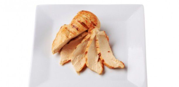 Chicken apple potato puree