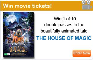 Win movie tickets to 'The House of Magic'!