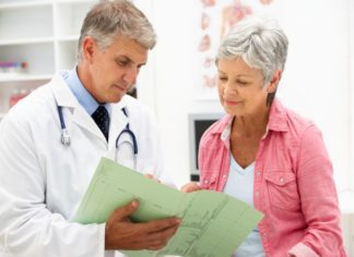 Doctor and female patient