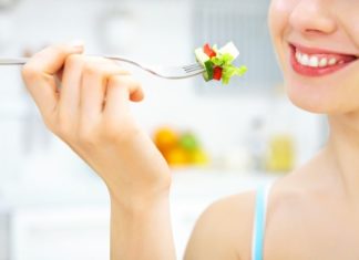 Eating healthy foods