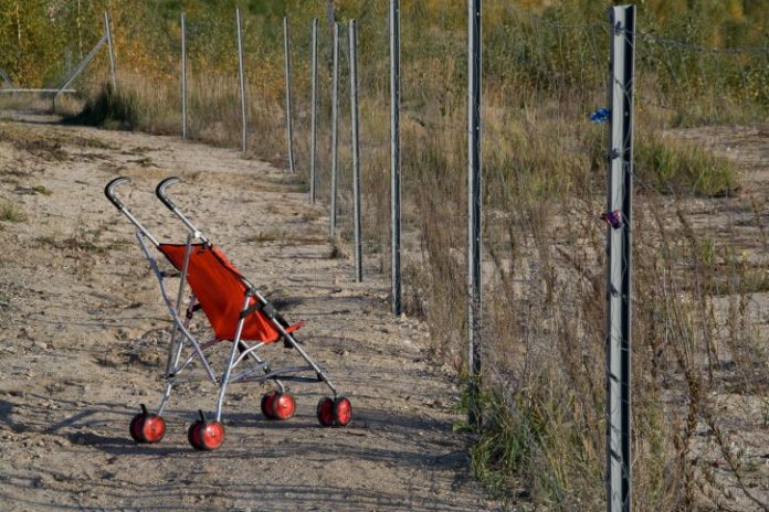 Empty pram