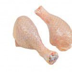 Raw chicken legs
