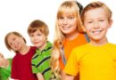 Kids smiling