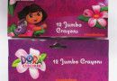 Dora – 12pack – jumbo crayons
