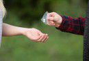 Teenage Girl Buying Drugs In Playground From Dealer
