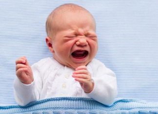 crying baby, infant colic