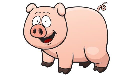 pig cartoon image