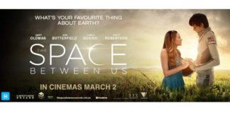 THE SPACE BETWEEN US movie poster