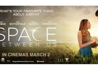THE SPACE BETWEEN US movie poster