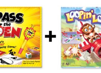 Pass the Pen & Loopin' Louie prize pack