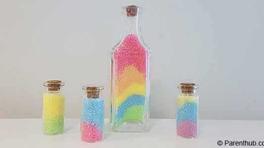 coloured salt activity