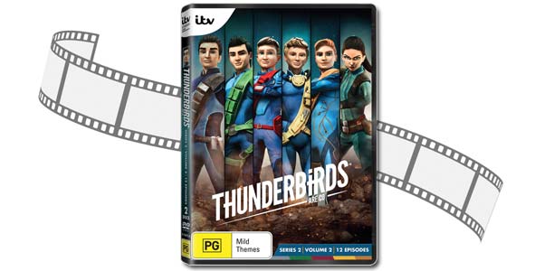 DVD cover Thunderbirds are go
