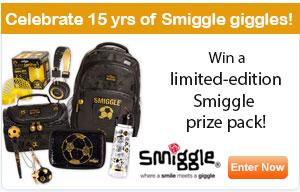 Smiggle 15th birthday prize pack