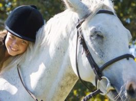 Girl on horse