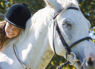 Girl on horse