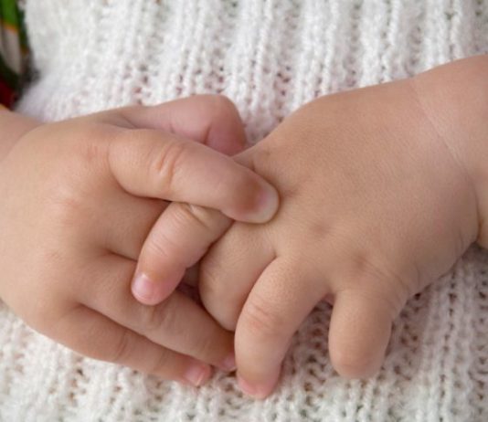 Toddler's hands