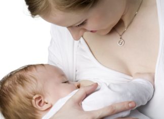 Mother breastfeeding