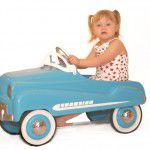 Little Girl Pedal Car