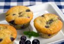 Blueberry and ricotta muffins