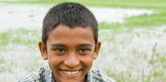Smiling Indian Boy