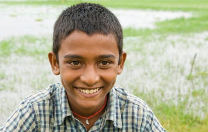 Smiling Indian Boy