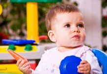 Baby and toy kitchen