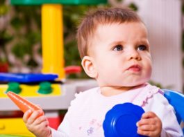 Baby and toy kitchen