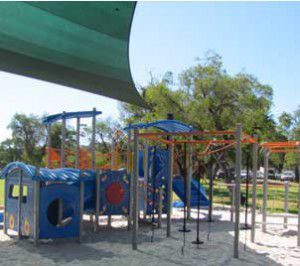 Smaller playground at Keane's Point Reserve