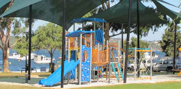 Smaller playground at Keane's Point Reserve
