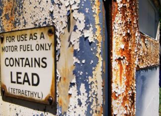 Lead metal warning