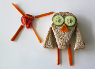 Sandwich art for kids