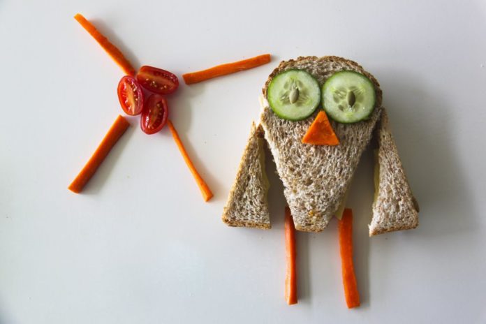 Sandwich art for kids