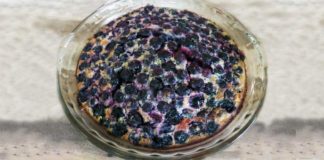 blueberry clafoutis