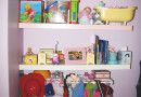 corner shelves and hooks