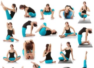 Exercise and Yoga positions