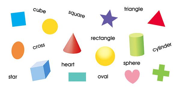 Flash cards- kids games- shapes