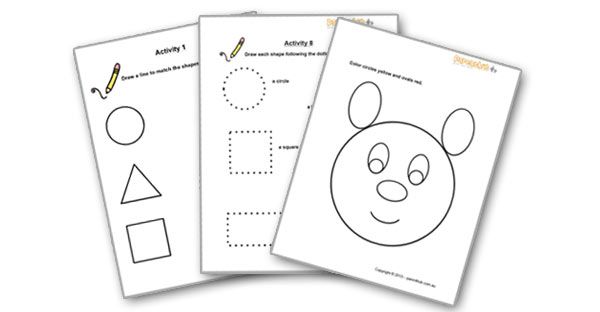 Let's trace lines and shapes Pre-Handwriting Practice for kids ages 2+: Pen  control workbook for Preschoolers, Pre-K and Kindergarten (Paperback)